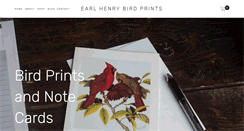 Desktop Screenshot of earlhenrybirdprints.com